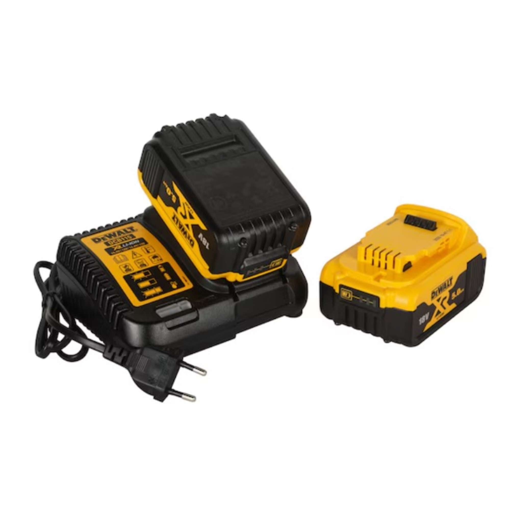 Trapano avvitatore con percussione 18V XR + 2 Batterie 5.0Ah - Dewalt DCD996P2-QW