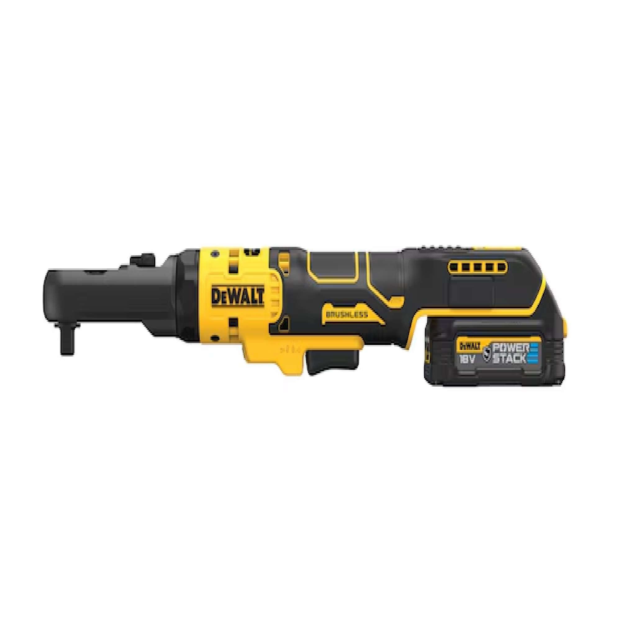 Cricchetto attacco quadro maschio 1/2" + 3/8" - Dewalt DCF510E2G-QW