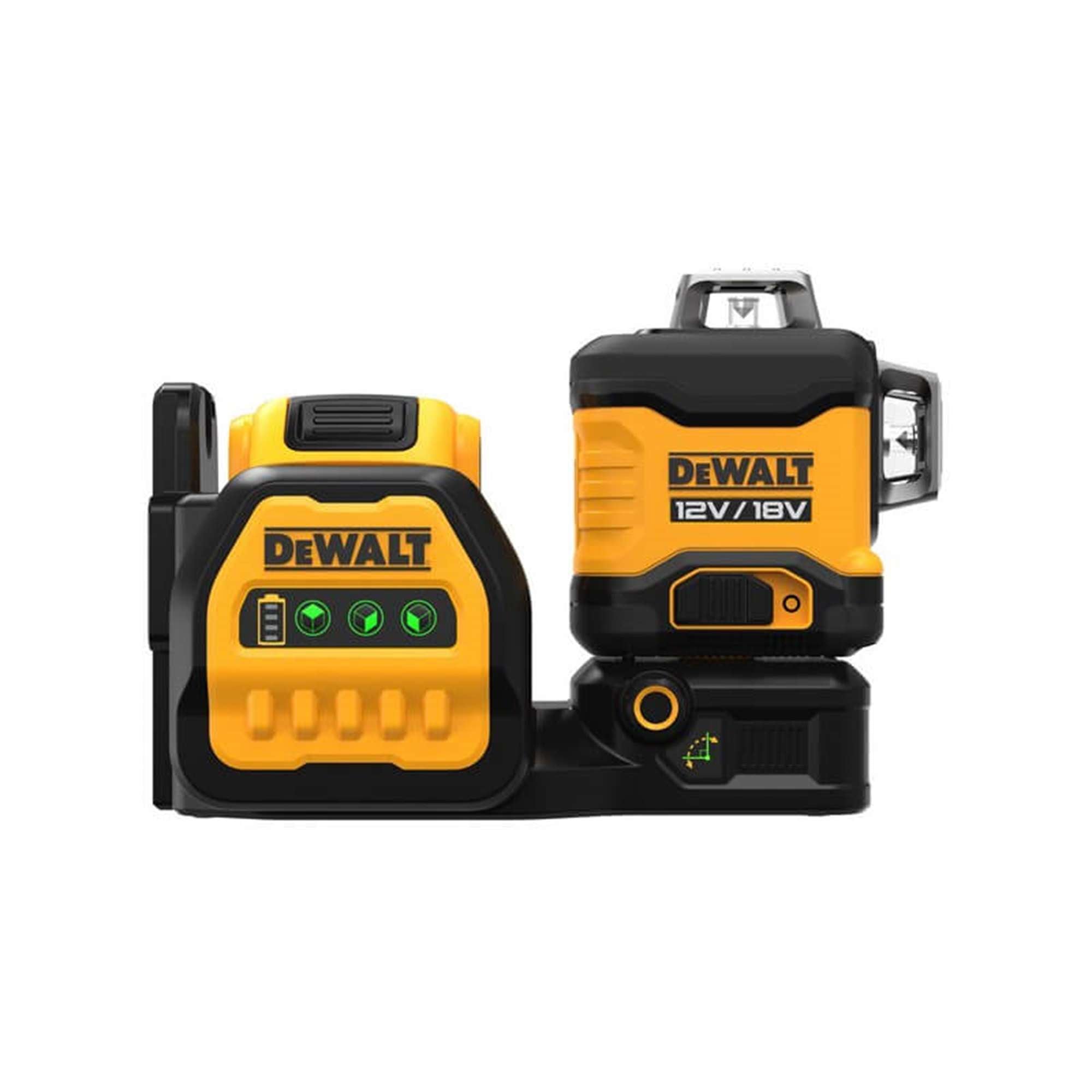 Tracciatore laser DEWALT a tre linee DCE089d1g18-QW green