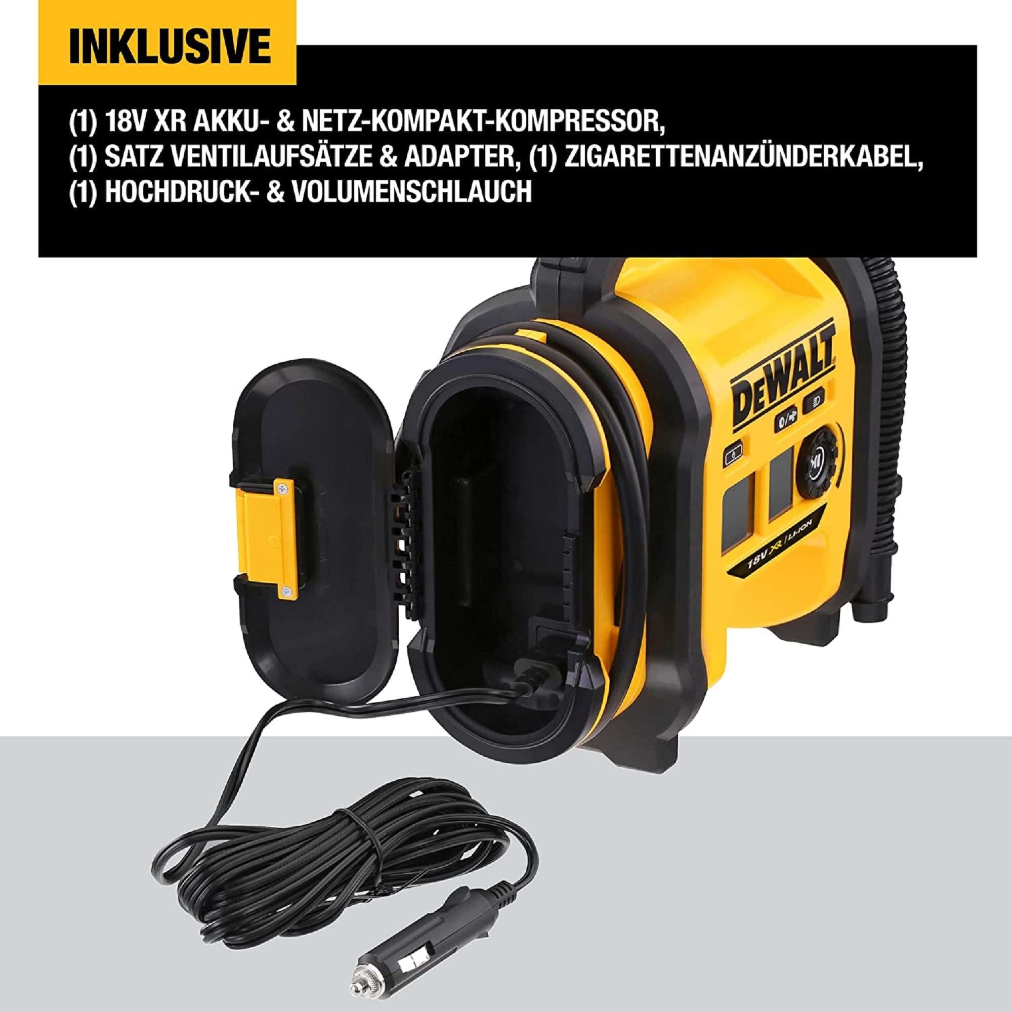 Compressore XR 18V senza batteria e caricabatteria - Dewalt DCC018N-XJ