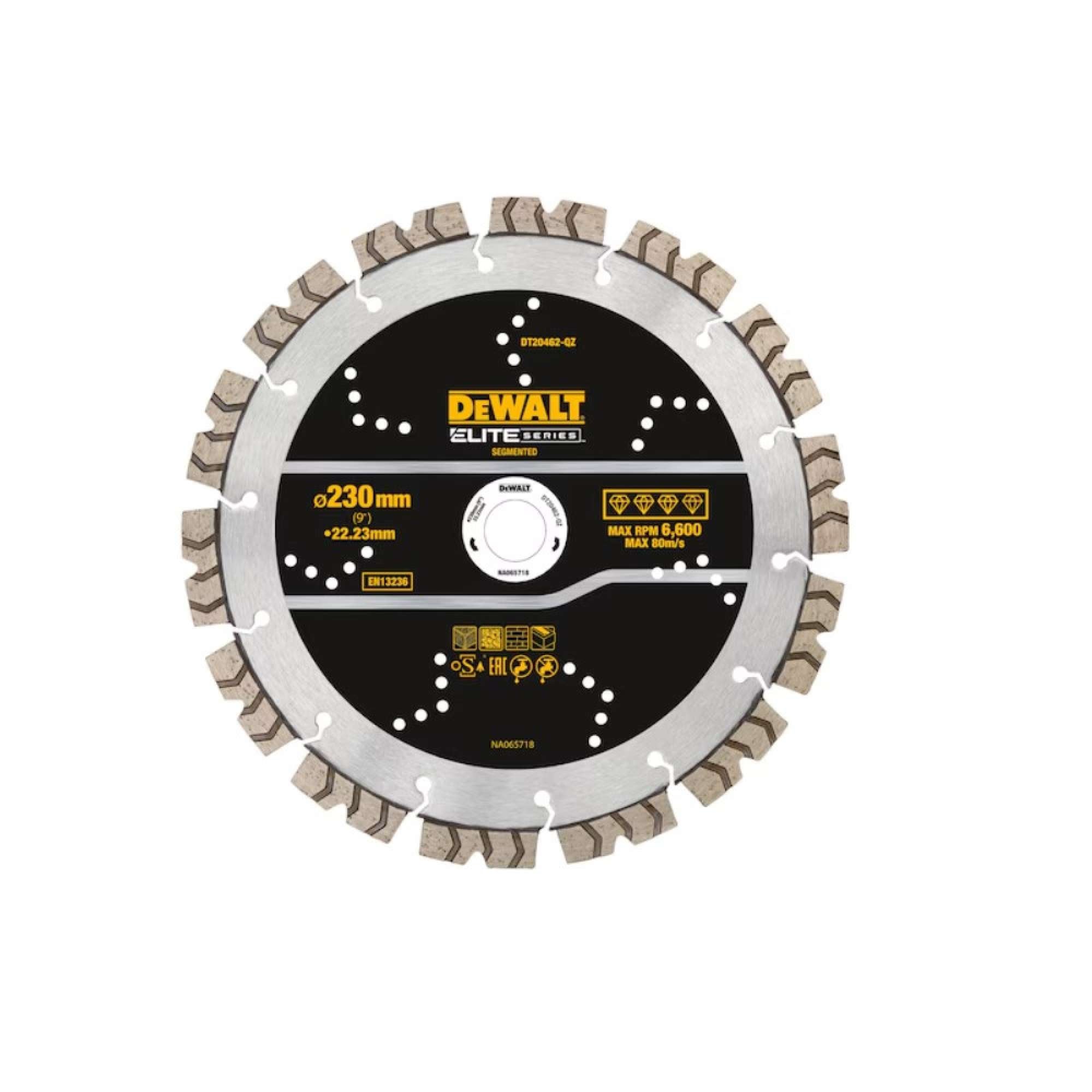 Disco diamantato Elite 230mm per uso generico - Dewalt DT20462-QZ