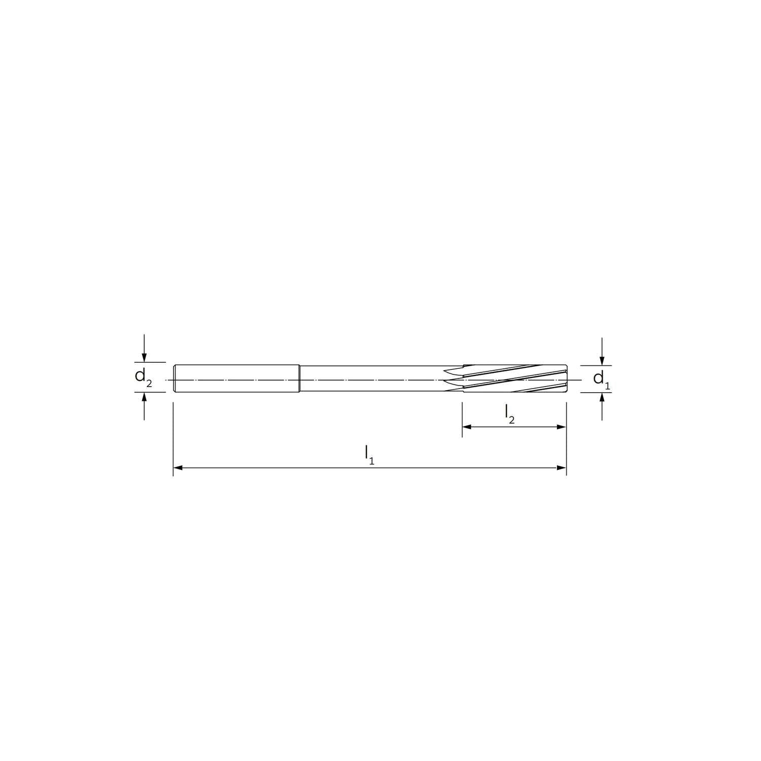 Alesatore a macchina in MDI per applicazioni generiche DIN 8093 - ILIX K10/20