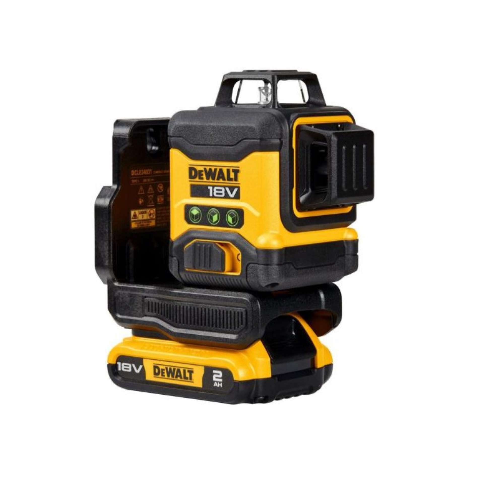 Livella laser tracciatore a batteria 18V a 3 linee 360 - Dewalt DCLE34031D1-QW