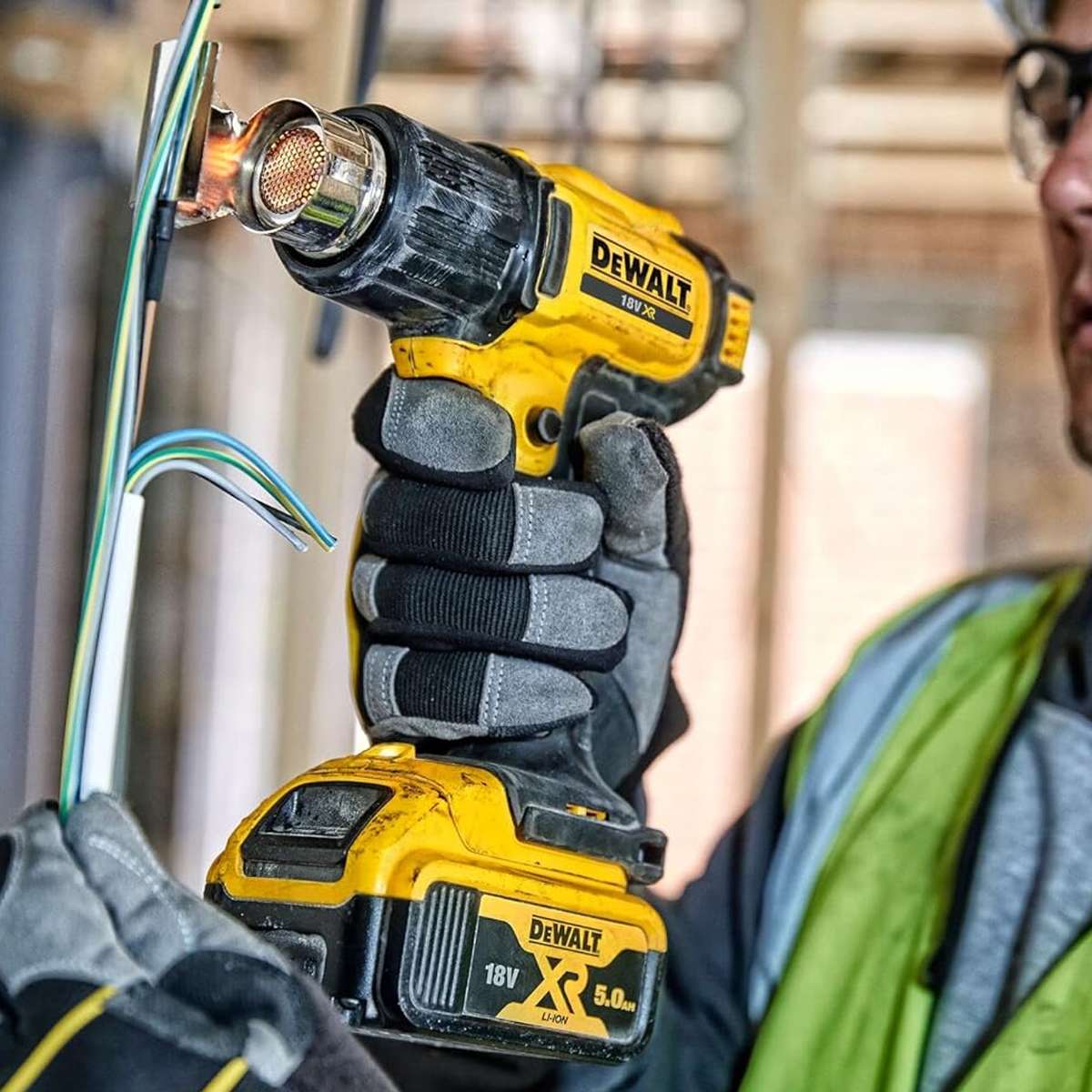 Pistola termica con 2 regolazioni di temperatura - DCE530N-XJ - DEWALT