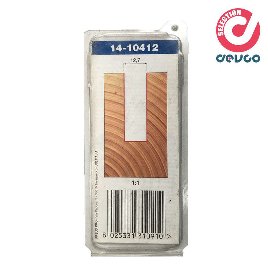 Fresa 2 taglienti per legno diametro 12  Freud - 14-10412