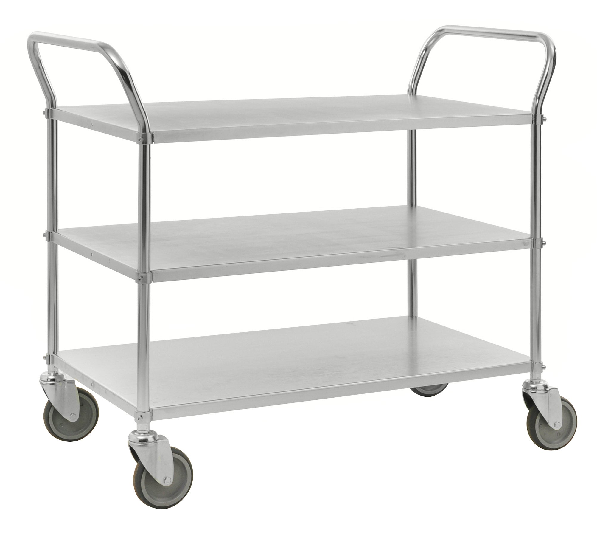 Carrello portatutto leggero 3 ripiani Elettro galvanizzato - KM4148-EB Kongamek