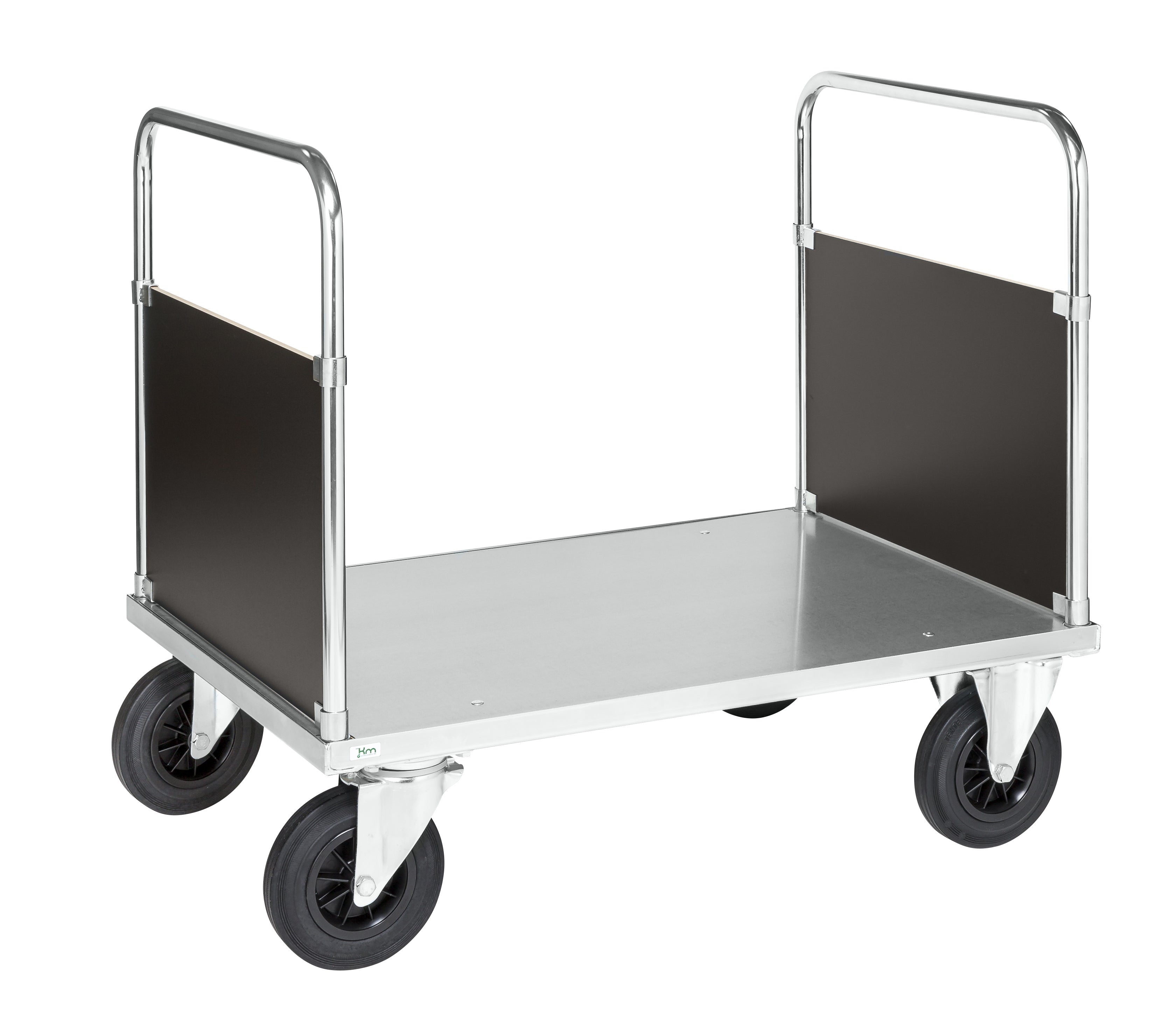 Carrello a piattaforma smart flessibile con freno 1000x700x900 Kongamek KM633-2B