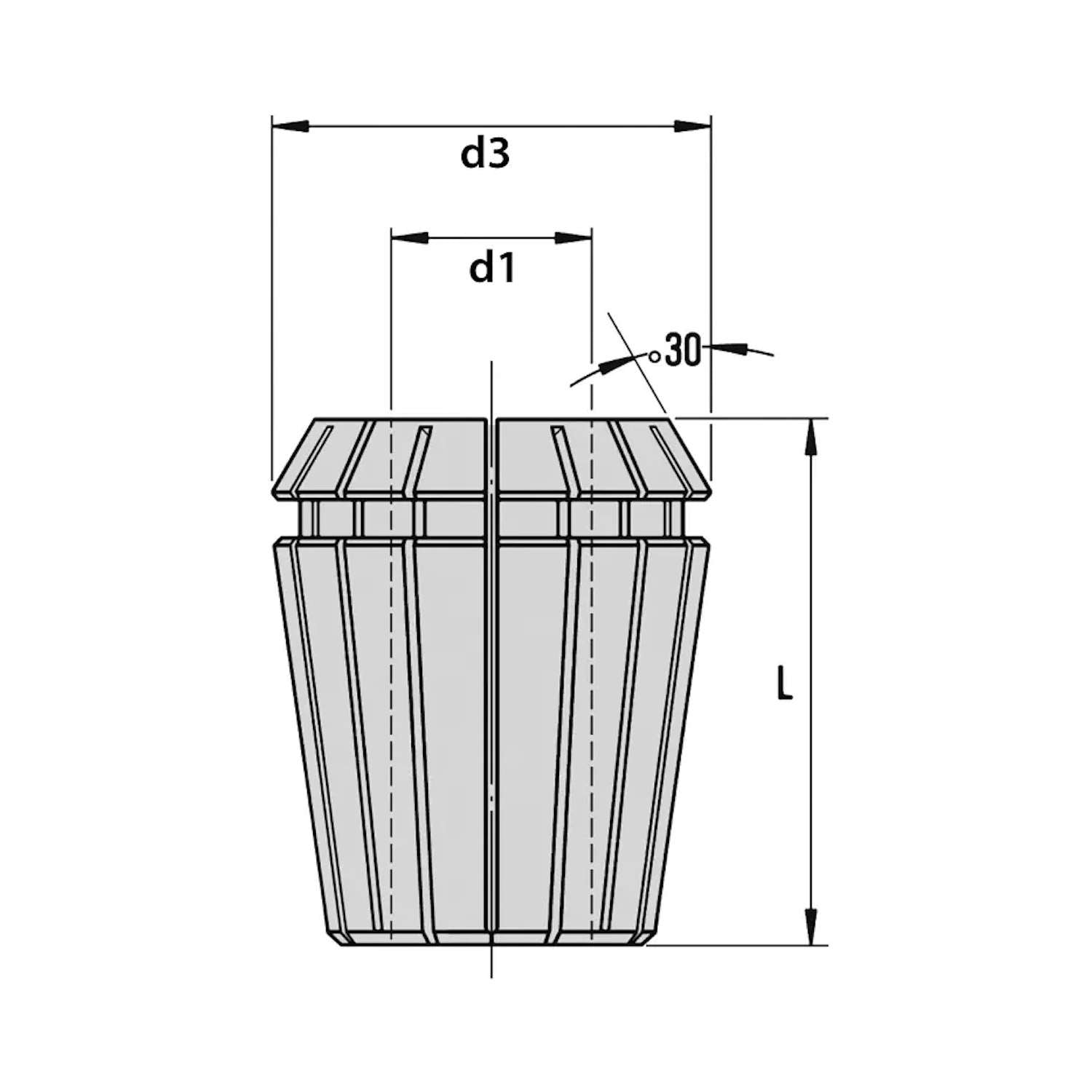 Pinza ER 16 standard - D. 1,5 (426E) - Gait