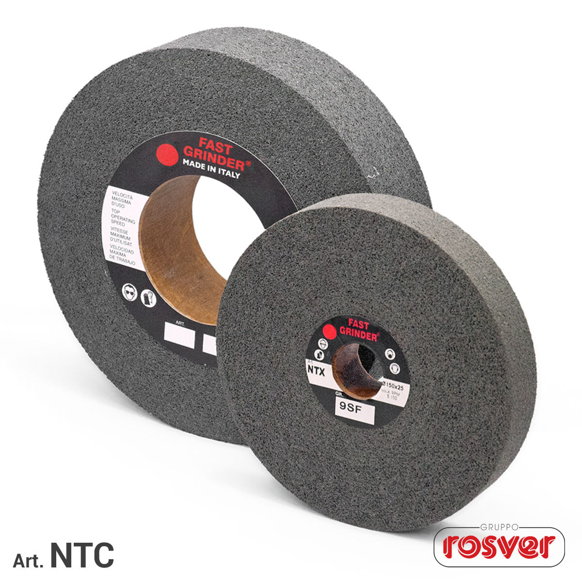 Ruota Avvolta - Rosver - NTC D.150x25 F.25 Gr.8 - Conf.