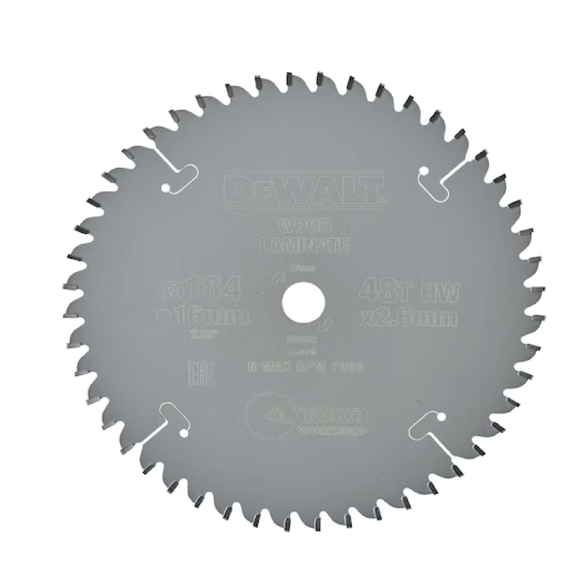 Lama Extreme per legno 184x16x48mm - Dewalt DT4092-QZ