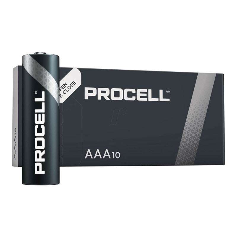 Batterie Alcaline professionali Constant Power AAA 1.5V in pacco da 10 - Procell