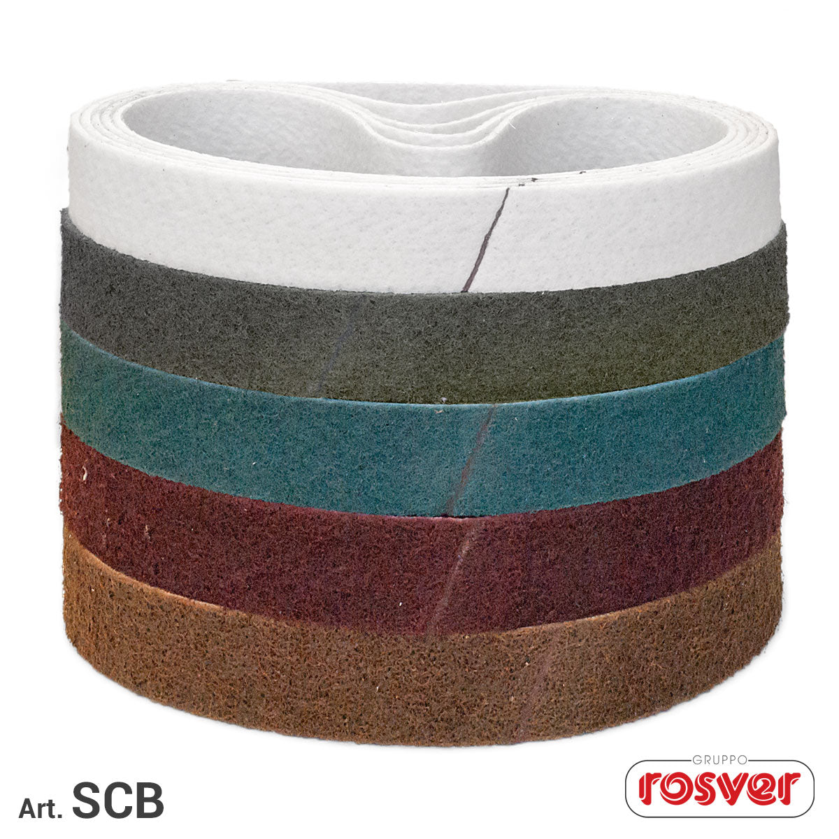 Nastri Scotch Brite - Rosver - SCB 3M SV.457xH.13 - Conf.10pz