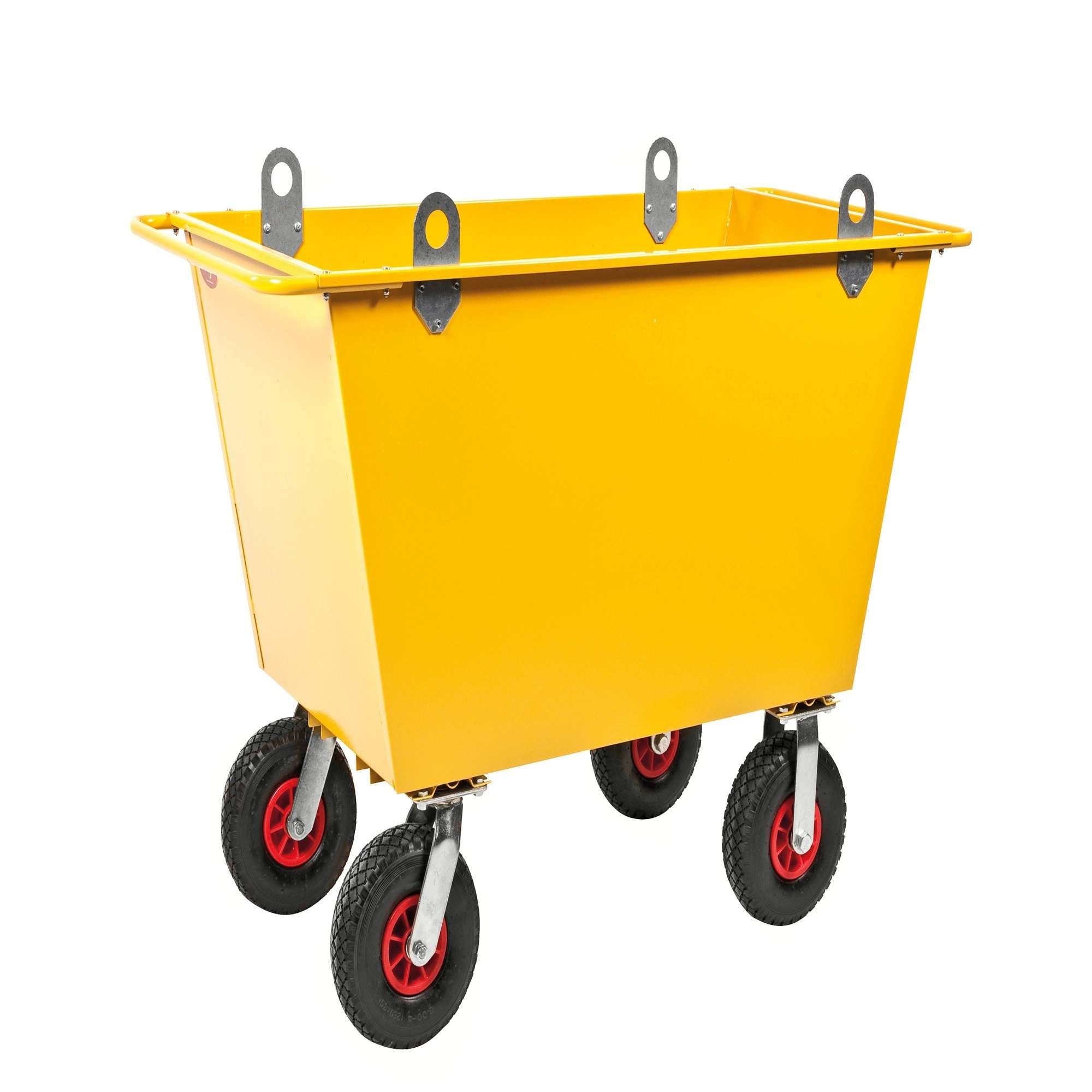 Carrello per rifiuti 300l con supporti di sollevamento - Kongamek KM143175-L