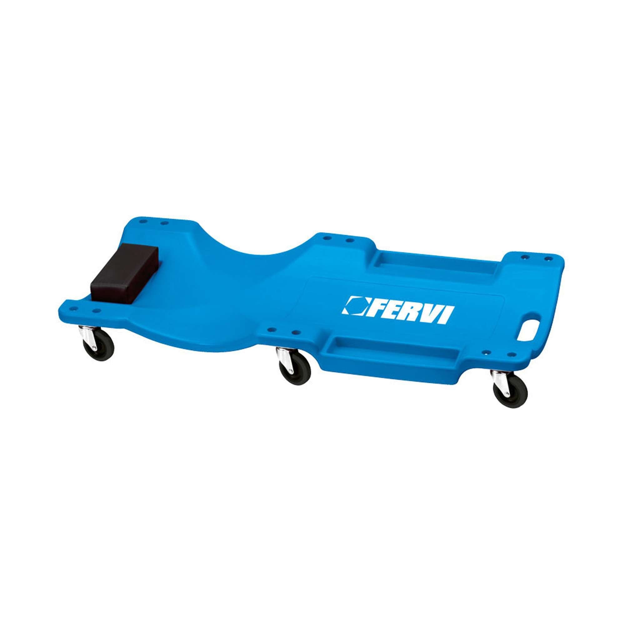 Carrello Sottauto in plastica 1000 x 470 x 120h mm 0645/CP FERVI