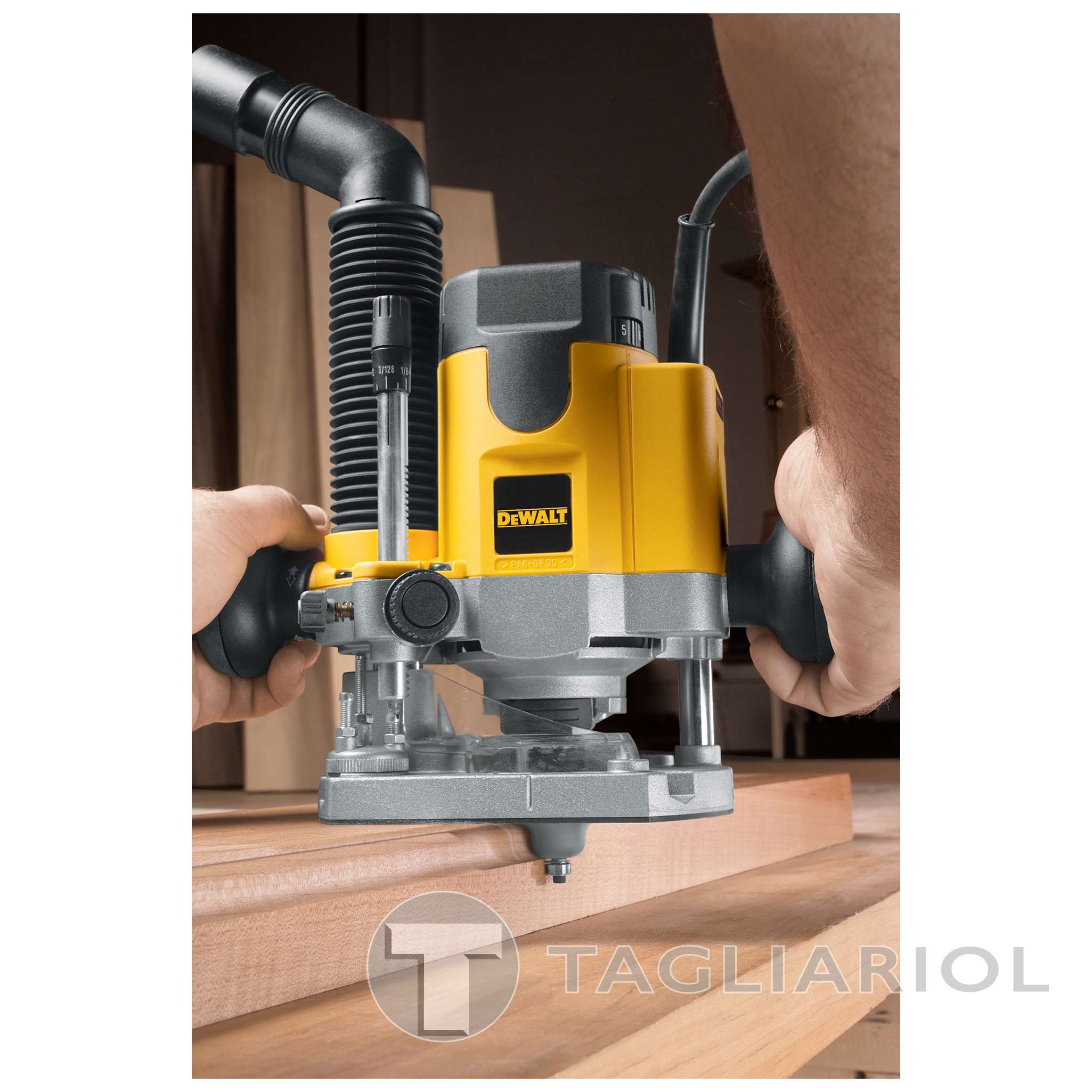 Dewalt DW621 elettrofresatrice 1100W fresa 36mm elettronica 8000-24000 giri/min