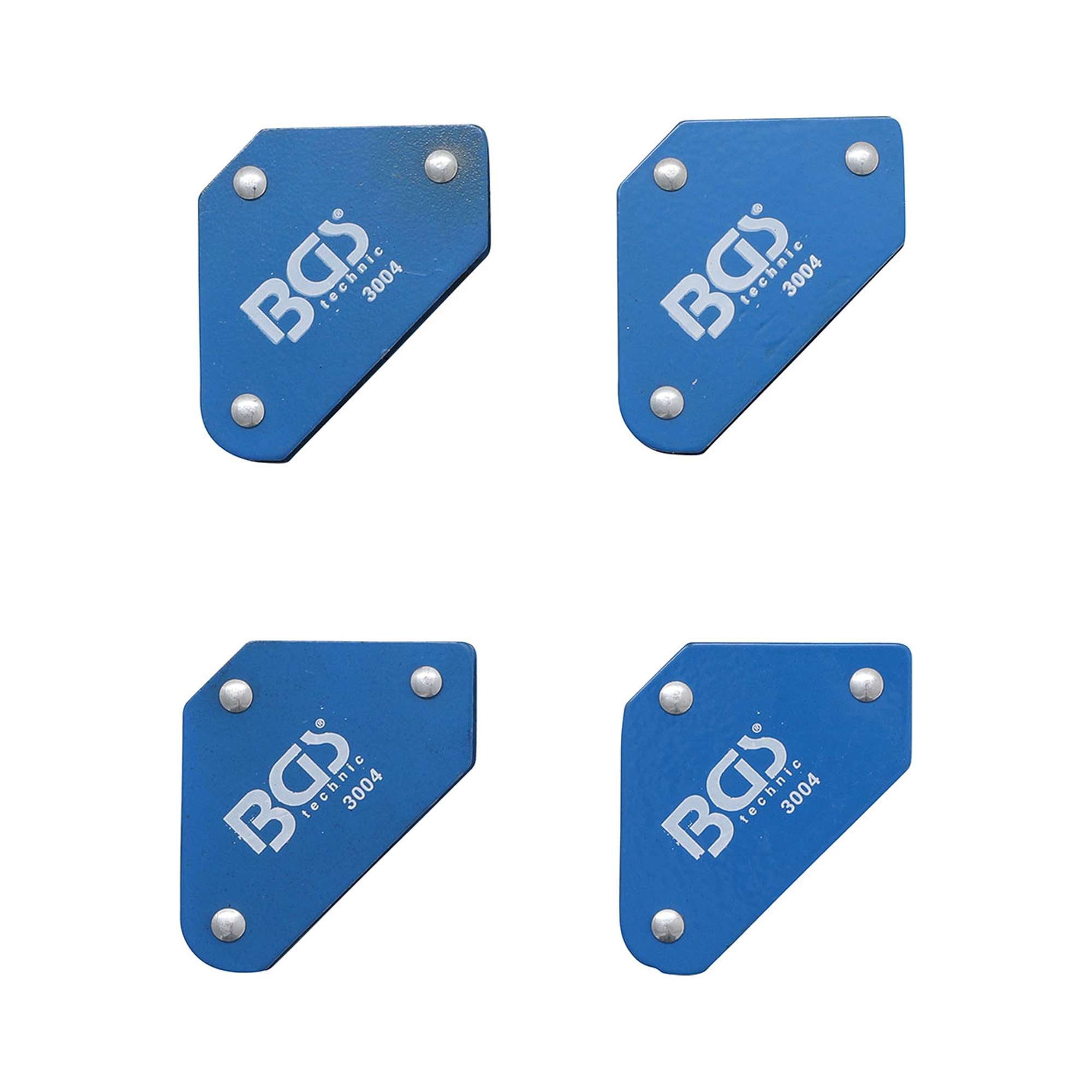 Set 4 pezzi, mini squadre magnetiche - Fermec BGS3004