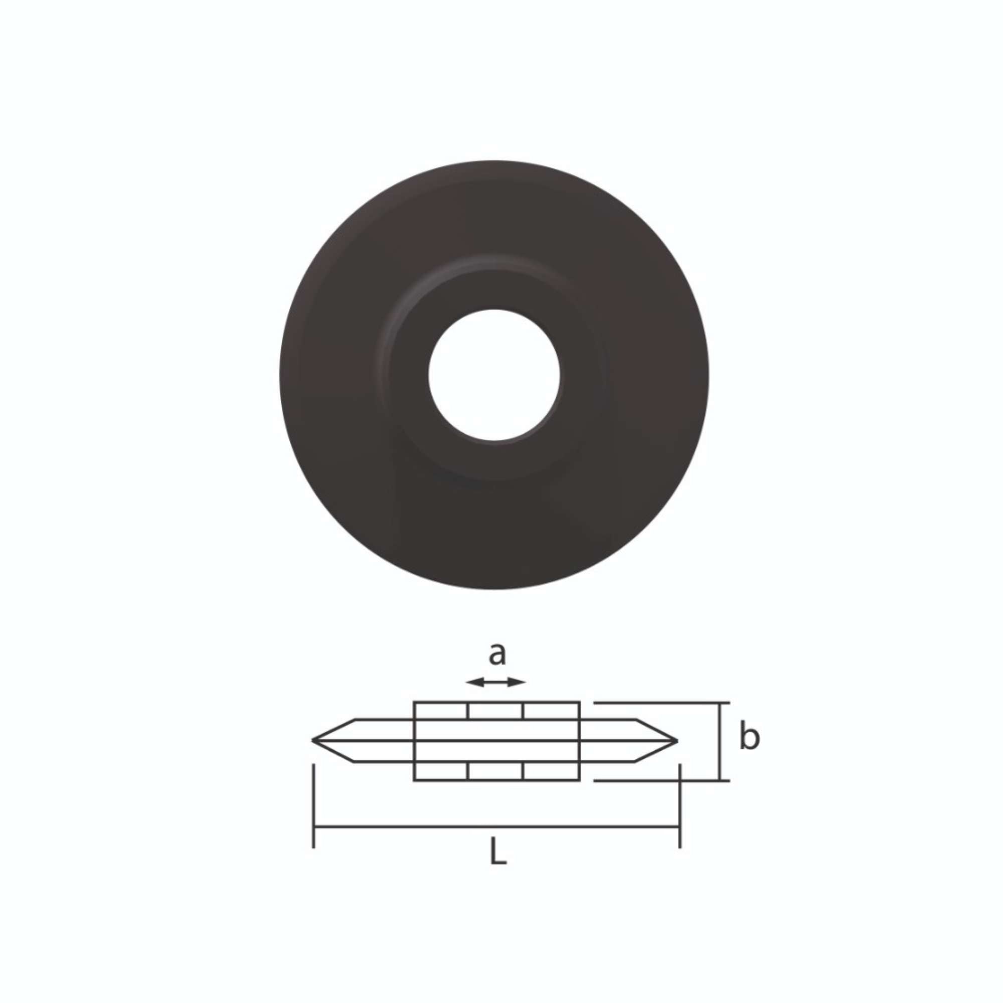 Rotella di ricambio per tagliatubi 313 A - Usag 313 AR U03130003Q