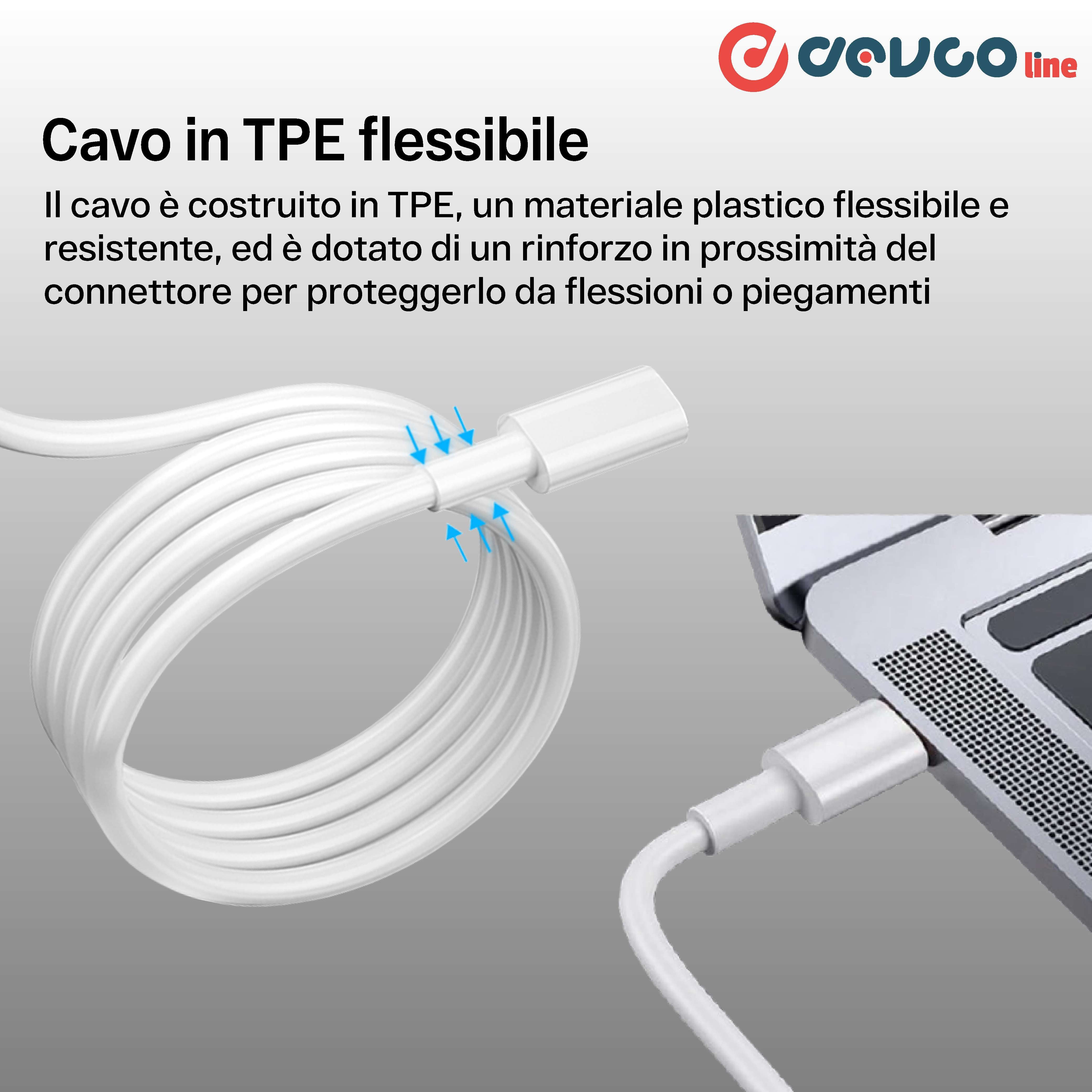 Cavo USB due connettori USB-C 1 metro - DEVCOline  AT CR 2TC1